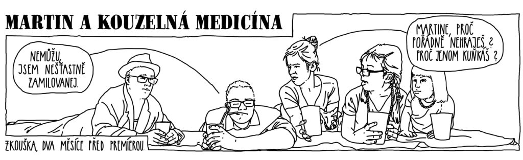 Komiksy - Martin a kouzelná medicína